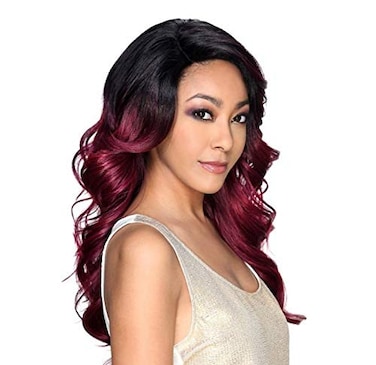Zury Sis Synthetic Invisible Top Part Lace Front Wig - H-ARI (INDIGO BLUE)