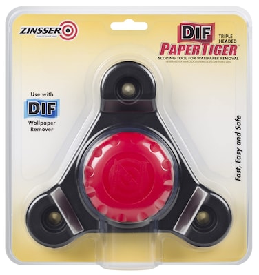 Zinsser 02976 Zinsser, PaperTiger 3-Head Wallpaper Removal Scoring Tool