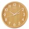 Seiko Shinrin Wall Clock, Light Brown