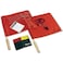 Tandem Sport Officials' Starter Kit - Professional Referee Kit with Whistle, Linesman Flags, Penalty Cards, Net Setter Chain - Ref Kit - Volleyball Official Kit