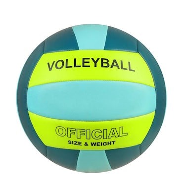 PECOGO Volleyball Size 5 PU Leather Soft Indoor Outdoor Volleyballs Sports Training Game Play Ball for Beginner, Teenager, Adult, 8.2