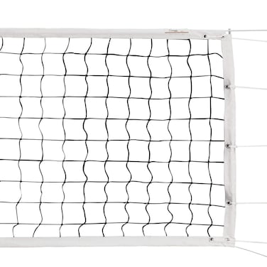Champion Sports Official Volleyball Net Set, Olympic-Sized 32 x 3 &acirc;&hellip;&rsaquo; feet, 3mm Nylon Netting, for Tournament Play - Durable, Professional Volleyball Nets - Premium Volleyball Training Equipment