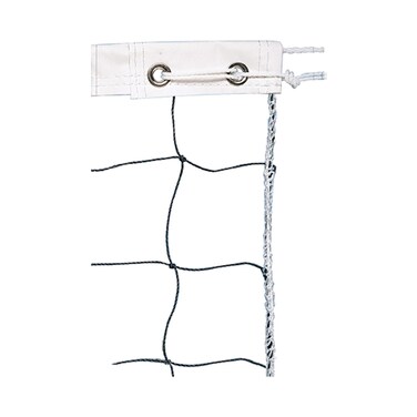Champion Sports Vinyl Volleyball Nets, White, 32 ft x 3 ft x 4 in sq, Model: VN2