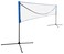 Sports God Portable Large Volleyball Badminton Tennis Net with Carrying Bag Stand/Frame (17 ft)