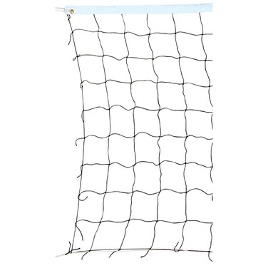 Champro Twisted Volleyball Net (Black/White, 1.7-mm)
