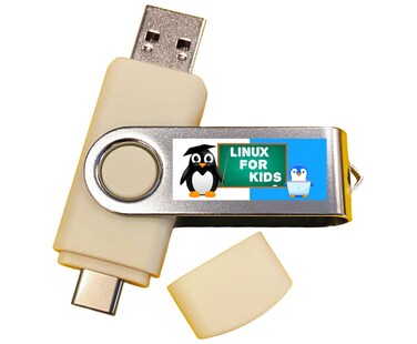 Linux for Kids - Learning for Children and Students - Zorin OS Education - Bootable Install Live USB Stick