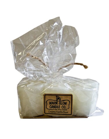 Warm Glow Candle Company Creamy Vanilla Bean 6 Pack Votive Candles