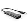 USB Hub, USB Splitter,USB 4-Port Adapter,USB Extender for Laptop, PC, MacBook, Mac Pro, Mac Mini, iMac, Surface Pro and More (Black-USB 2.0/0.3m)