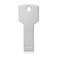 64G Key Shape USB Flash Drive, K&amp;ZZ Metal Thumb Drive USB2.0 Flash Disk Memory USB Stick Expansion Disk, Silver 64GB
