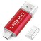 LEIZHAN 64GB Type-C Flash Drive for Huawei Type C Devices Pen Drive High Speed USB 3.0 Pendrive Computer U Disk