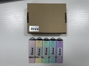 Flash Drive, wellsenn USB Flash Drive 4 GB X 10 Bulk Memory Stick Jump Drive External Drives USB Stick USB Storage Portable Thumb Drive Pen Drive Pack 10 Mixed Coler(4GB*10PACKS)