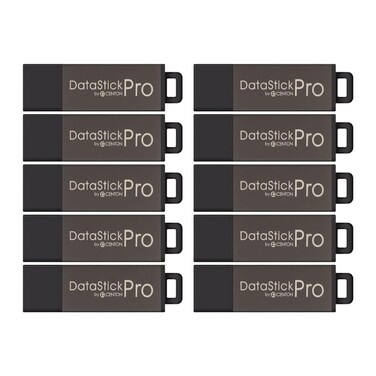 Centon Electronics DataStick Pro USB 2.0 Flash Drive, 32 GB, Grey