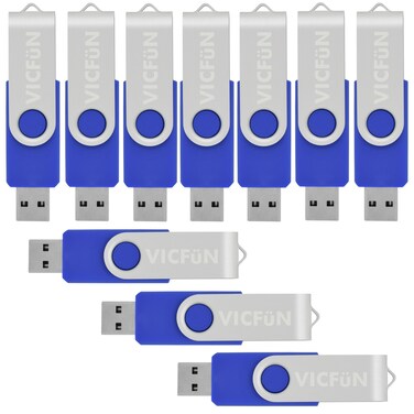 VICFUN&Acirc;&reg; 50pcs 8gb Flash Drives 8GB USB Pen Drive USB 2.0-Blue