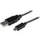 StarTech.com 15cm 6in Mobile Charge Sync USB to Slim Micro USB Cable for Phones &amp; Tablets A to Micro B - M/M - Thin Micro USB Charge Cable (USBAUB15CMBK)