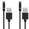 XIMAND Magnetic Charging Cable 4-Pin 7.62mm X2 Bone Conduction Open-Ear Wireless Headphones,Replacement USB Charger Cord Wireless Bluetooth Headphones Cable 2 Pack (4 Pin)