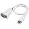 TRENDnet USB to Serial 9-Pin Converter Cable, Connect a RS-232 Serial Device to a USB 2.0 Port, Supports Windows &amp; Mac, USB 1.1, USB 2.0, USB 3.0, 21 Inch Cable Length, Plug &amp; Play, White, TU-S9