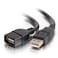C2G 52106 USB A to A Long USB Extension Cable, 3.28 Feet (1 Meter), Black