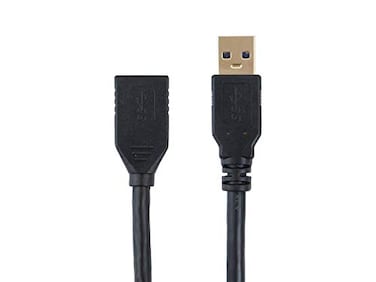 Monoprice Select Series USB 3.0 A to A Female Extension Cable 3ft use with PlayStation, Xbox, Oculus VR, USB Flash Drive, Card Reader, Hard Drive, Keyboard, Printer, Camera and More!
