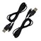 Zigmoon hair 2-Pack New 3DS New 2DS DSi Charging Cable Power USB Charger Cord Compatible with Nintendo New 3DS/3DS,New 3DS XL/3DS XL,New 2DS/2DS XL/2DS/DSi/DSi XL,New 2DS XL Ndsi (Black)