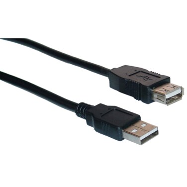 BUSlink 2.5ft USB 2.0 A Male to A Female Extension Extender Cable (76CM)