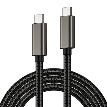 USB-C to USB-C Cord, Fast Charging for Apple iPhone 15 Pro Max, iPad Pro M4 11 13-inch, iPad Pro 12.9-inch 6th 5th 4th 3rd, iPad Air M2, MacBook Pro, Tablets, Laptop, 240W Type-C Monitor Cable 6.6Ft