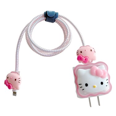 Tospania DIY Cable Protector Charger Wire Saver - Data Cable18W/20W USB-C Charger Line Protector-Compatible with iPhone 11 12 13 14 Pro Max