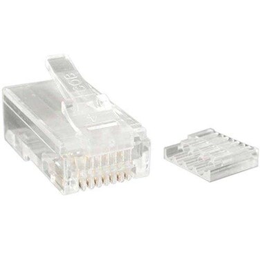 StarTech.com Cat 6 RJ45 Stranded Modular Plug Connector - 50 Pack (CRJ45C6STR50)