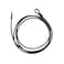 Hyperax Steel Locking Cable (S), Security Cable with Alloy Casting Looped end for Hitch Bikes Racks
