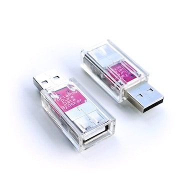 PortaPow USB-A Data Blocker (Twin Pack) &acirc;&euro;&ldquo; Protect Against Juice Jacking