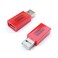 PortaPow USB Data Blocker (Red) - Protect Against Juice Jacking