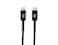 Sewell MOS Spring USB-C to USB-C Cable, 10ft, Black (SW-32990-10B)