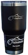 Fishoholic 20oz or 30oz Tumbler w Magnetic Slide Lid for Hot &amp; Cold Drinks, Stainless Steel, Double Wall, Vacuum Insulated, Mug Glass Cup