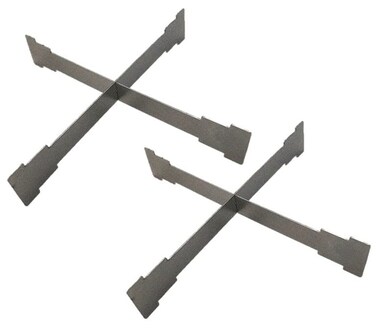 Branded Boards   Made in USA   Portable Campfire Trivet Grate   Use Under Can to Protect Table   Use on Top of Can as Stove Grate Cook Top   Food Grade Stainless Steel   Compact &amp; Lightweight (2-Pack)