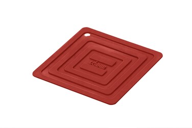 Lodge AS6S41 Silicone Square Pot Holder, Red