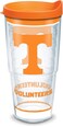 Tervis UT University of Tennessee Volunteers - Tradition Made in USA Double Walled Insulated Tumbler Travel Cup Keeps Drinks Cold &amp; Hot, 24oz, Classic
