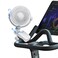 HIYJEN Clip On Fan for Treadmill Rechargeable, 2000mAh Battery Operated Usb Fan for Peloton Bike Exercise Small Mini Fans Portable Clamp On, Stationary Treadmill Accessories for Women, Black