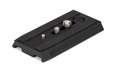 Benro QR6 Slide-In Video Quick Release Plate for S4/S6 Manfrotto 501PL Compatible (Black)