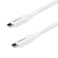 StarTech.com USB C to USB C Cable - 6 ft / 2m - 5A PD - M/M - White - USB 2.0 - USB-IF Certified - USB Type C Cable - USB C Charging Cable (USB2C5C2MW)