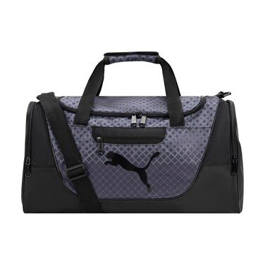 PUMA Evercat Contender Duffel Bag, Black/Grey, One Size