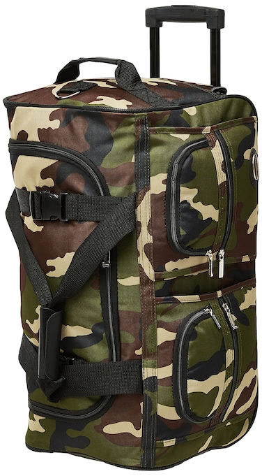 Rockland Rolling Duffel Bag, CAMO, 22
