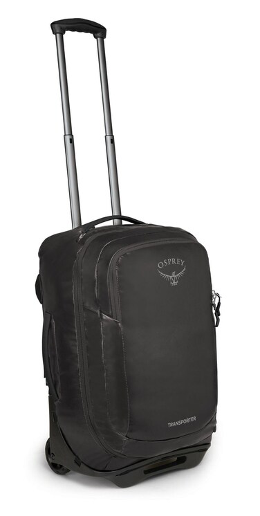 Osprey Transporter 38L Wheeled Carry-On Luggage, Black