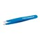 Tweezerman Mini Slant Travel Tweezers For Eyebrows, Travel Tweezers for Eyebrows, Facial Hair, Ingrown Hair (Bahama Blue)