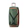 Jeep JS009D Two Wheel Rolling Travel Duffle Bag (Green, 31 Inch)