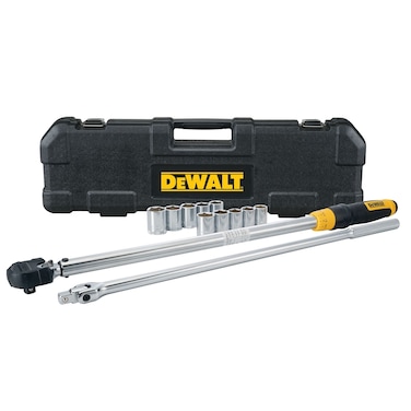 DEWALT Torque Wrench Tool Set, Tire Change Kit, 12 Piece (DWMT45012)