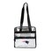 The Northwest Company NFL New England Patriots "Clear Zone" Tote, 12" x 5" x 12", Clear Zone