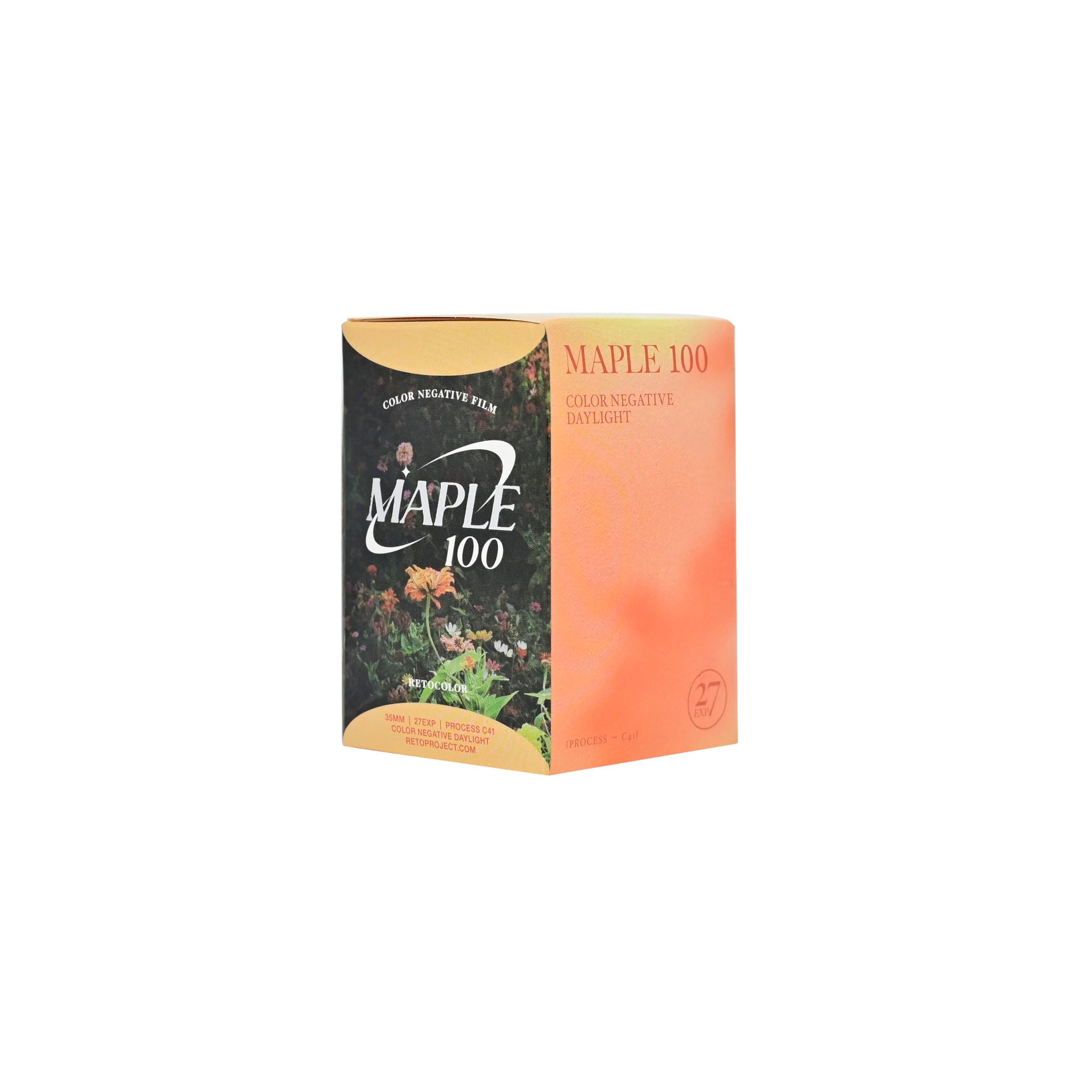 Reto Reto Retocolor Maple 100 Color Negative Film 27 EXPOSURES 35 inch