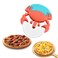 Cute Roller Pizza Cutter Easy to Cut Pizza Easy to Clean Fun Cut Pizza Cutter Pizza Gift Cutter For left- and right-handed people