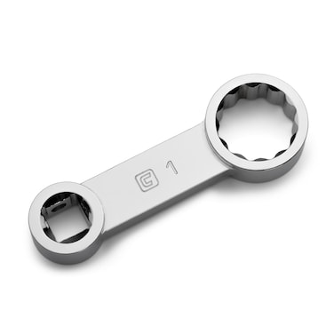 Capri Tools 1/2 in. Drive 1 in. Torque Adapter, 12-Point Box End