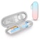 YINKE Travel Case for Oral B/io 7 8 9 /Oral-B Pro Smartseries/Philips Sonicare ProtectiveClean Electric Toothbrush, Hard EVA Case Protective Cover Storage Bag (gradient)