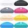 8 Pieces Toothpaste Tube Squeezer Dispenser Toothpaste Rollers Clips for Bathroom (Beige, Gray, Black, Rose Red, Green, Yellow, White, Blue)